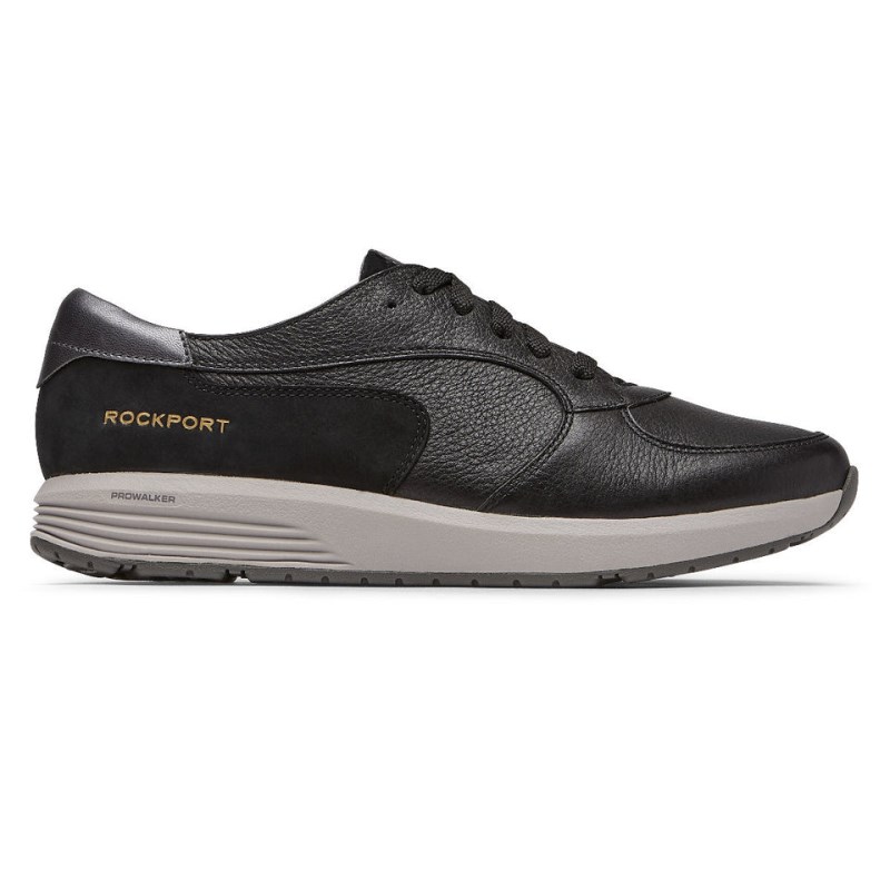 Women Rockport ProWalker truStride Sneakers Black USA | QQ3-05750