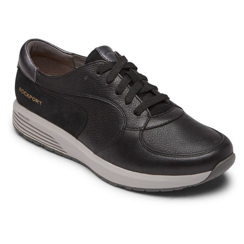 Women Rockport ProWalker truStride Sneakers Black USA | QQ3-05750