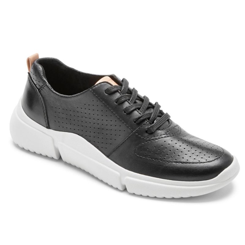 Women Rockport R-Evolution Washable Lace-Up Sneakers Black USA | RB8-25982