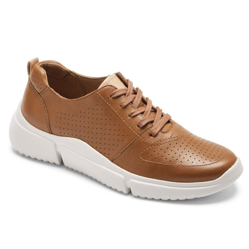 Women Rockport R-Evolution Washable Lace-Up Sneakers Brown USA | HD1-80968