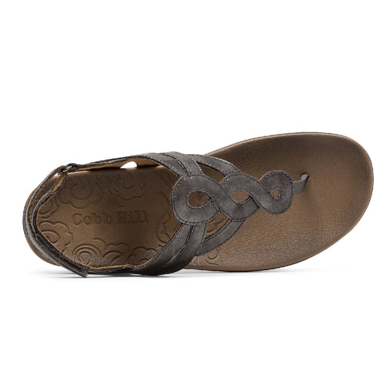 Women Rockport Ramona Sandals Silver USA | UA8-71787