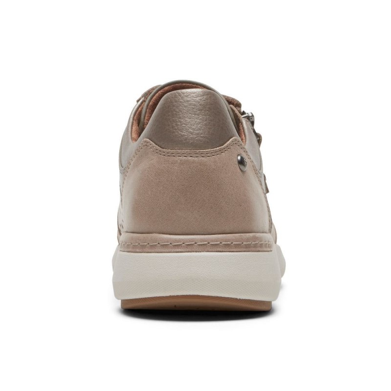 Women Rockport Skylar Sneakers Grey Brown USA | FQ1-28612