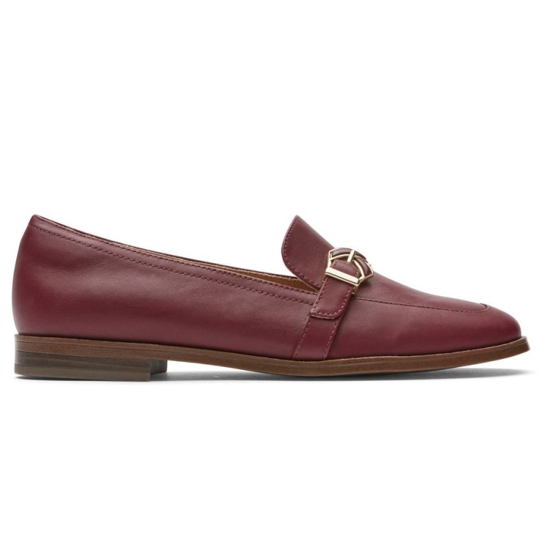 Women Rockport Susana Knot Loafers Red USA | IU4-82138