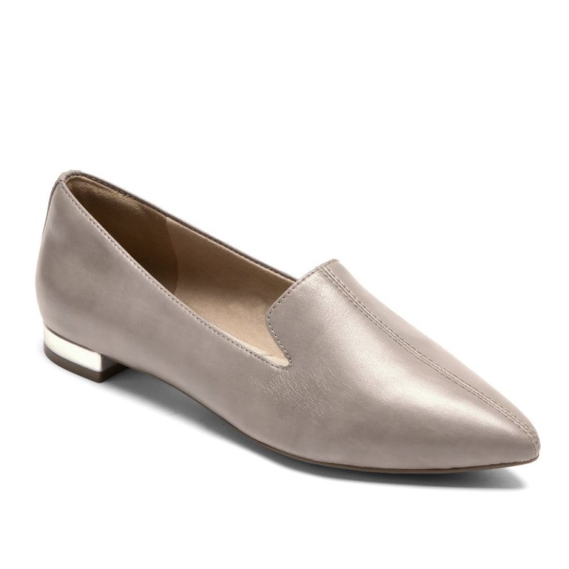 Women Rockport Total Motion Adelyn Loafers Grey USA | CK2-41244