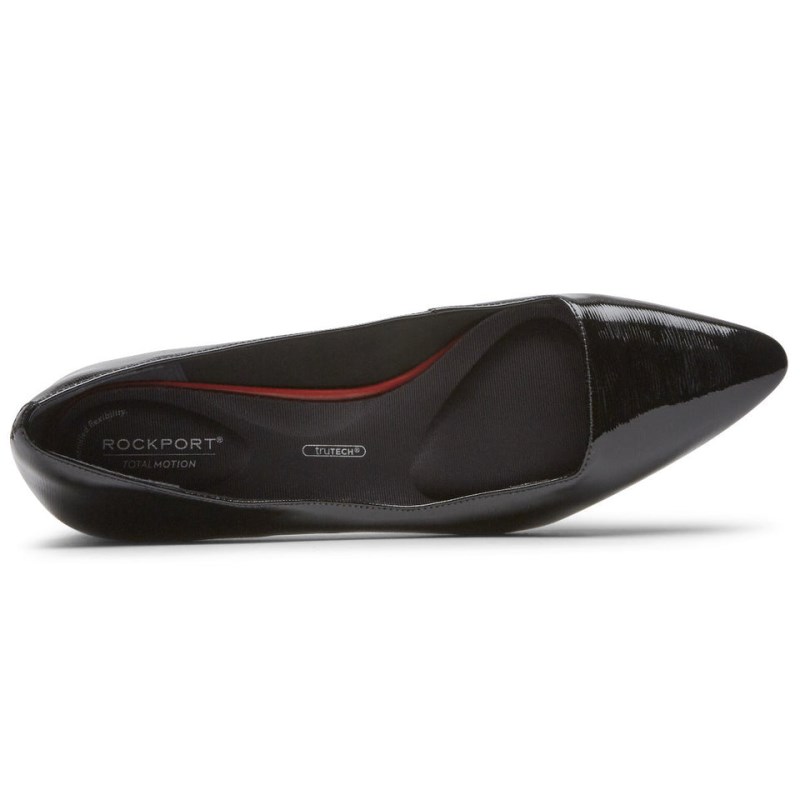 Women Rockport Total Motion Gracie Heels Black USA | JU2-09630