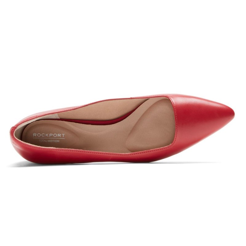 Women Rockport Total Motion Gracie Heels Red USA | MA9-39103