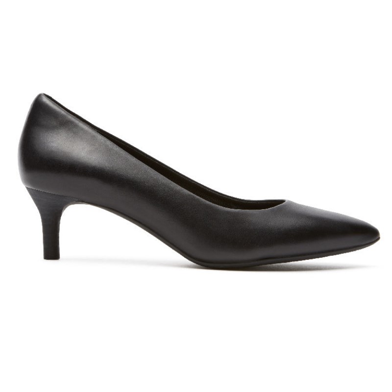 Women Rockport Total Motion Kalila Heels Black USA | CI3-60346