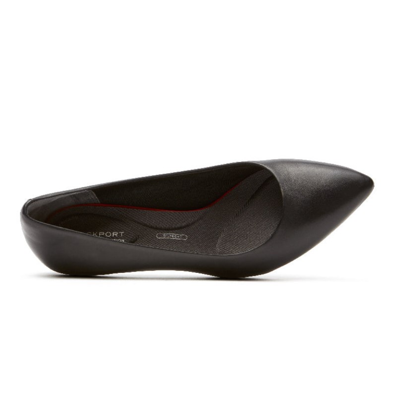 Women Rockport Total Motion Kalila Heels Black USA | CI3-60346