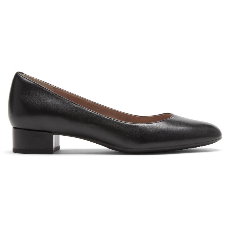 Women Rockport Total Motion Maricel Heels Black USA | OH4-29682