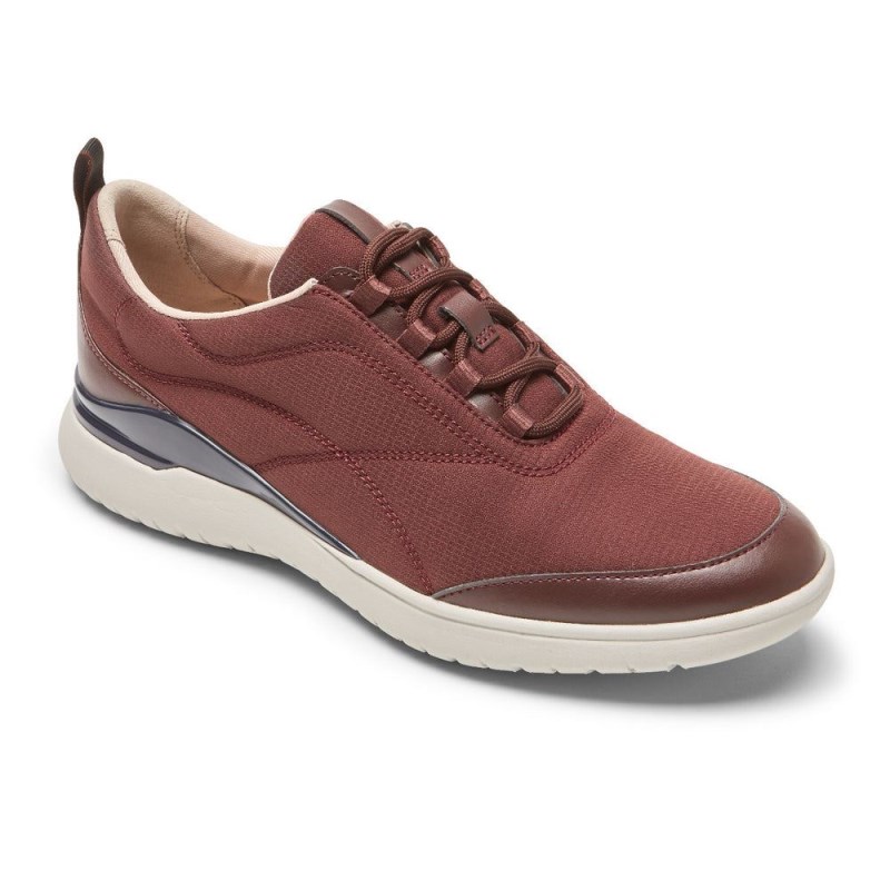 Women Rockport Total Motion Sport Sneakers Dark Red USA | CU6-47124