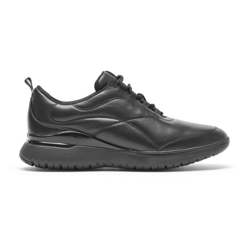 Women Rockport Total Motion Sport Sneakers Black USA | VK0-99029