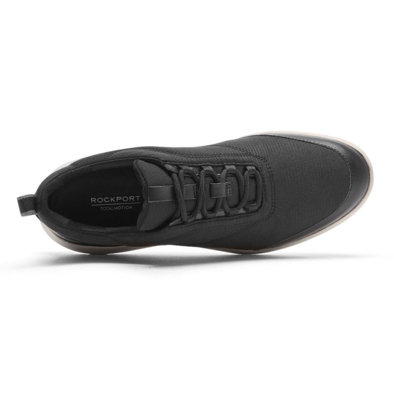 Women Rockport Total Motion Sport Sneakers Black USA | GO2-51565