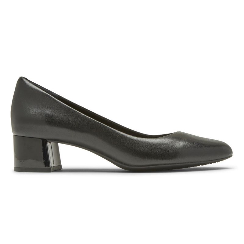 Women Rockport Total Motion Sydney Pump Pumps Black USA | NZ1-67366