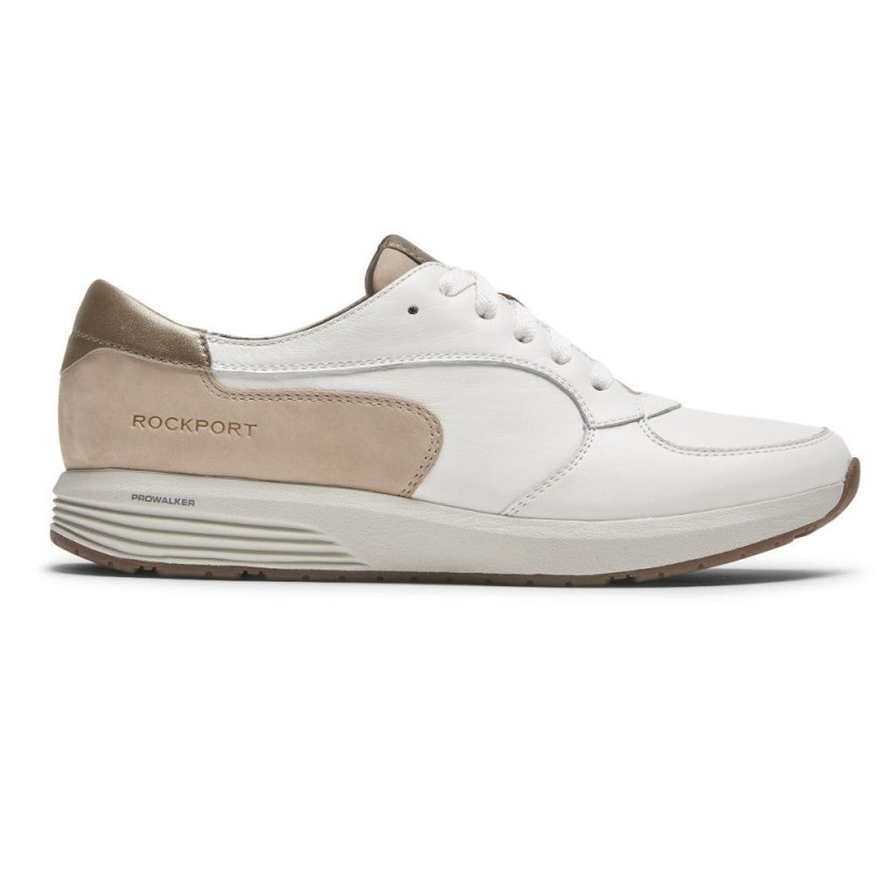 Women Rockport Trustride ProWalker Sneakers White USA | XM0-60836