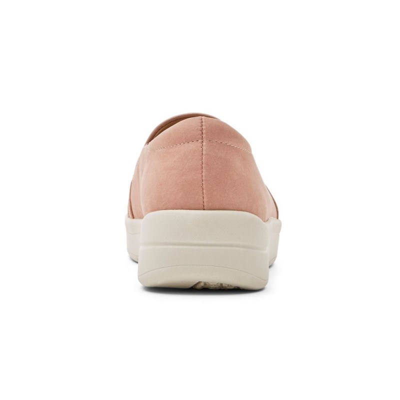 Women Rockport truFLEX Navya Slip Ons Pink USA | EB0-77867