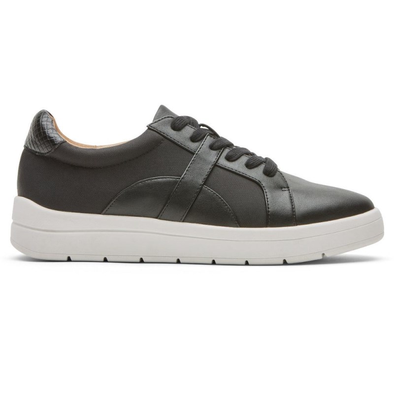 Women Rockport truFLEX Navya Sneakers Black USA | OT8-41054