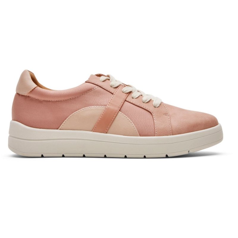 Women Rockport truFLEX Navya Sneakers Pink USA | CQ2-29542