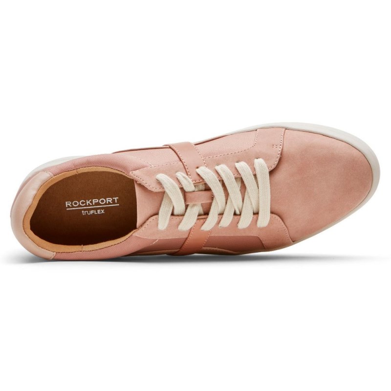 Women Rockport truFLEX Navya Sneakers Pink USA | CQ2-29542